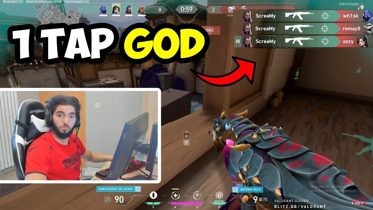 PRO CASTERS reacts to SCREAM PLAYS - Valorant Montage