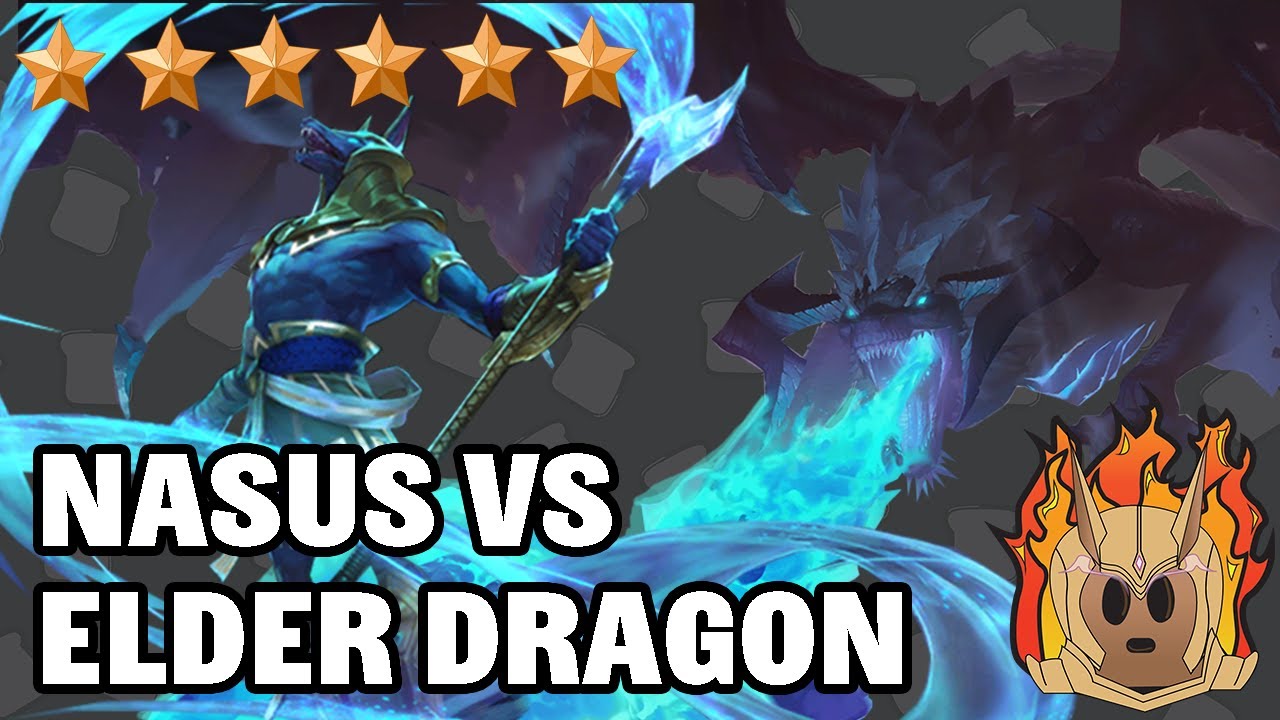 6 Star Nasus vs 6 Star Elder Dragon | Path of Champions