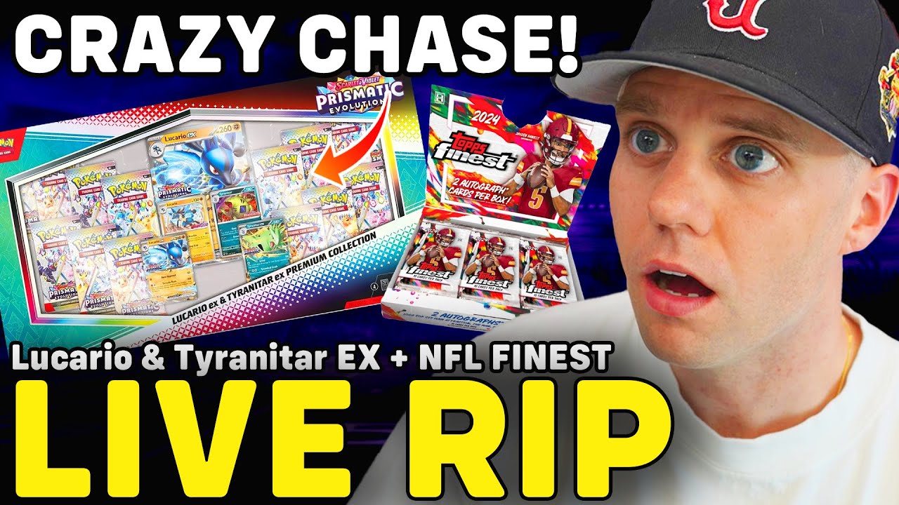 RIP NIGHT: TOPPS FINEST FOOTBALL, MEGA EVOLUTION & SAMS CLUB PRISMATIC