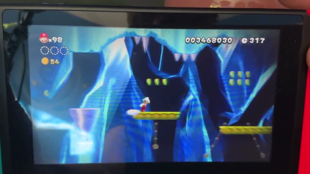 New Super Mario Bros. U: Frosted Galcier-5 (w/ Star Coins)