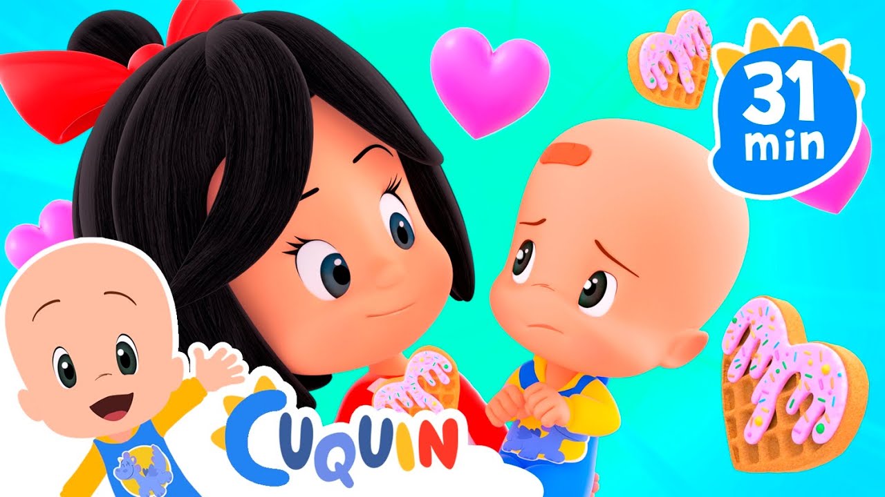 Aprenda a entender Amore e Amizade com Cuquin 💕💕 | Desenhos animados para bebês