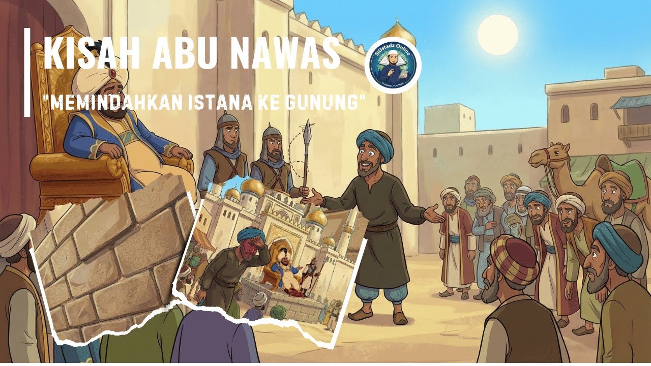 Kisah Abu Nawas : Pindahkan Istana ke Gunung! Sultan Kena Skakmat Lagi.
