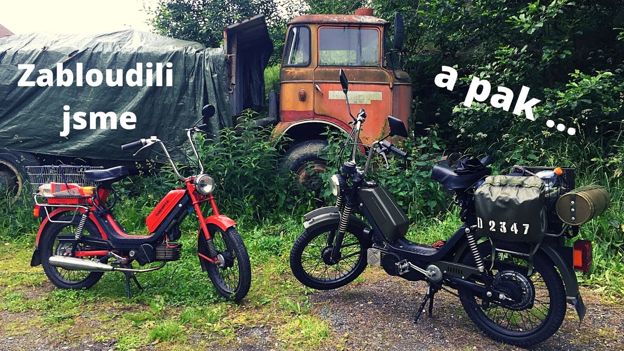 Hledání autovraků s Babettou /JAWA urbex III. - zabloudili jsme a našli ...
