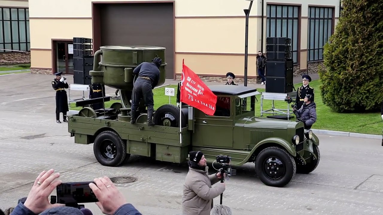 Прожекторная станция З-15-4 на базе автомобиля ЗИС-12
