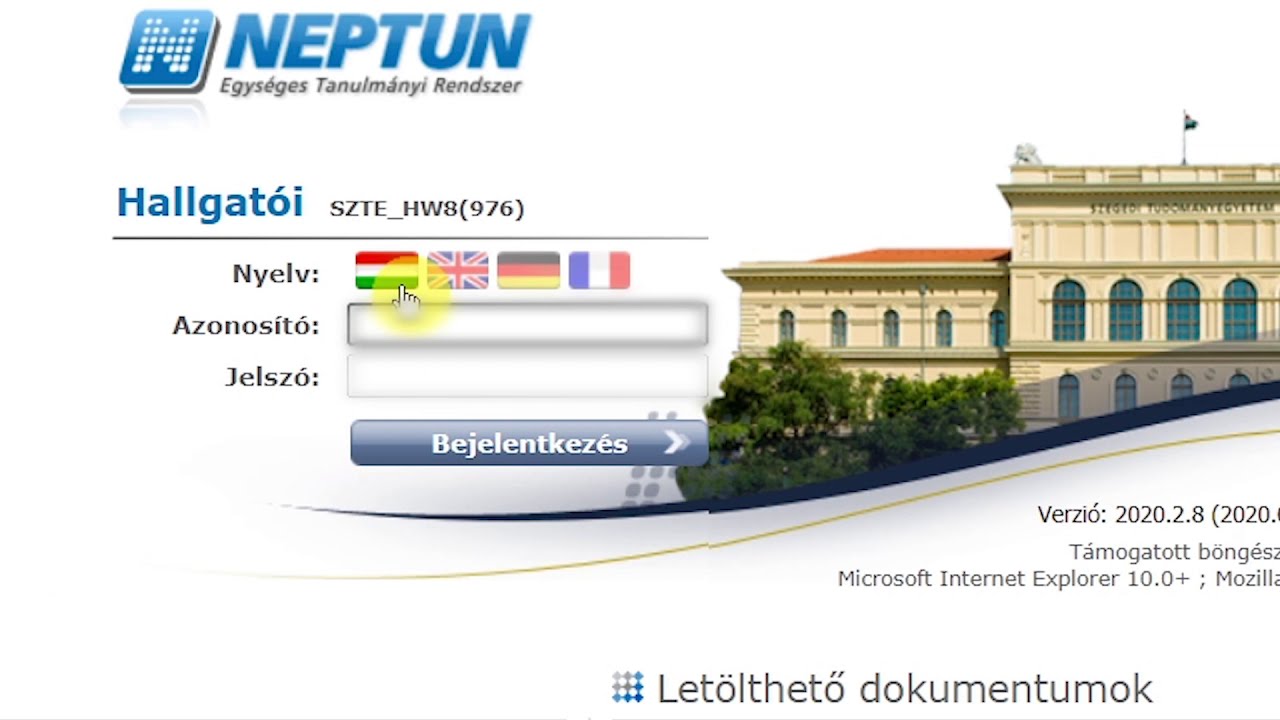 Neptun használati segédlet