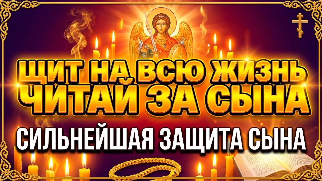 9 января ЗАКРОЙ СЫНА ОТ ВСЕХ БЕД! Сильнейшая молитва-оберег на всю жизнь сына