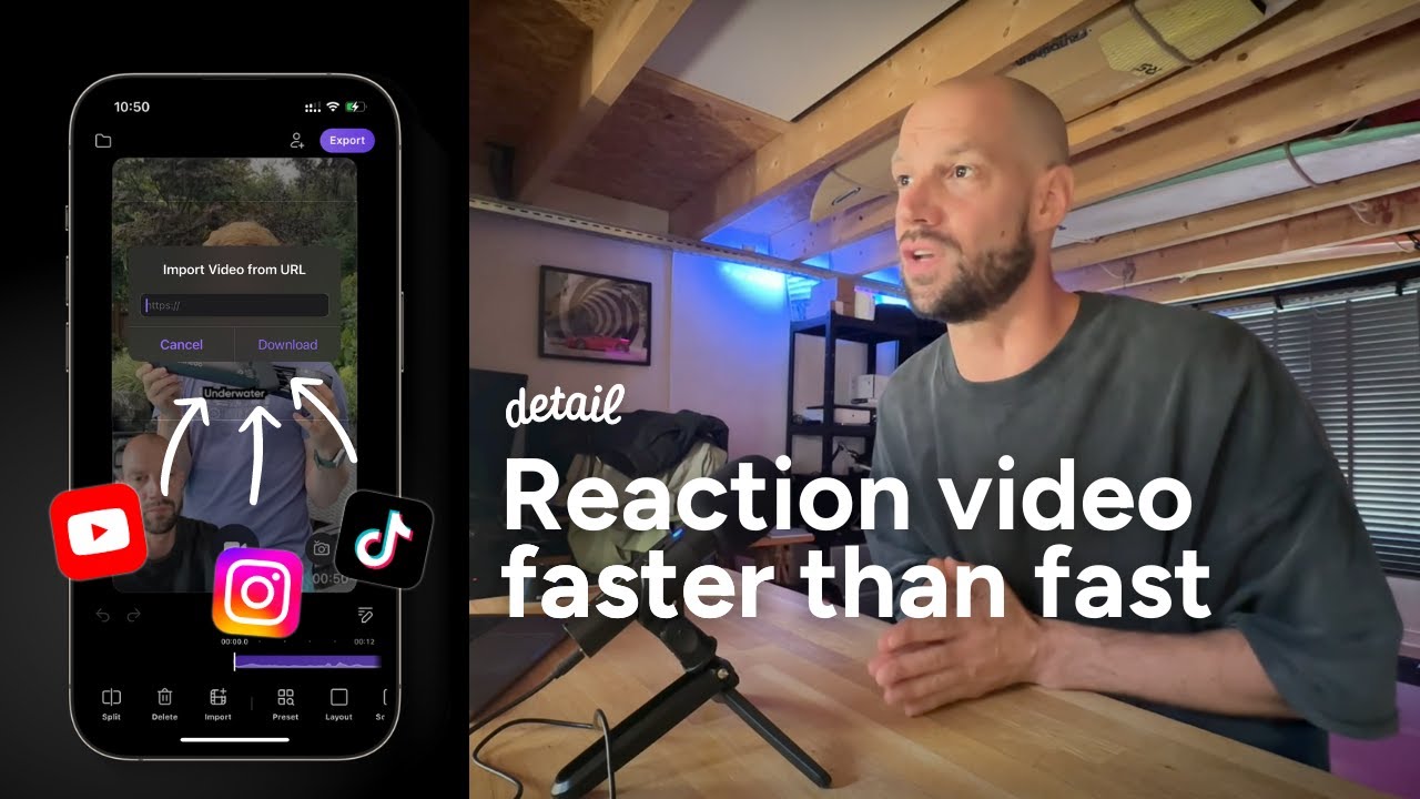 Make reaction videos on your iPhone at no cost | Detail tutorial