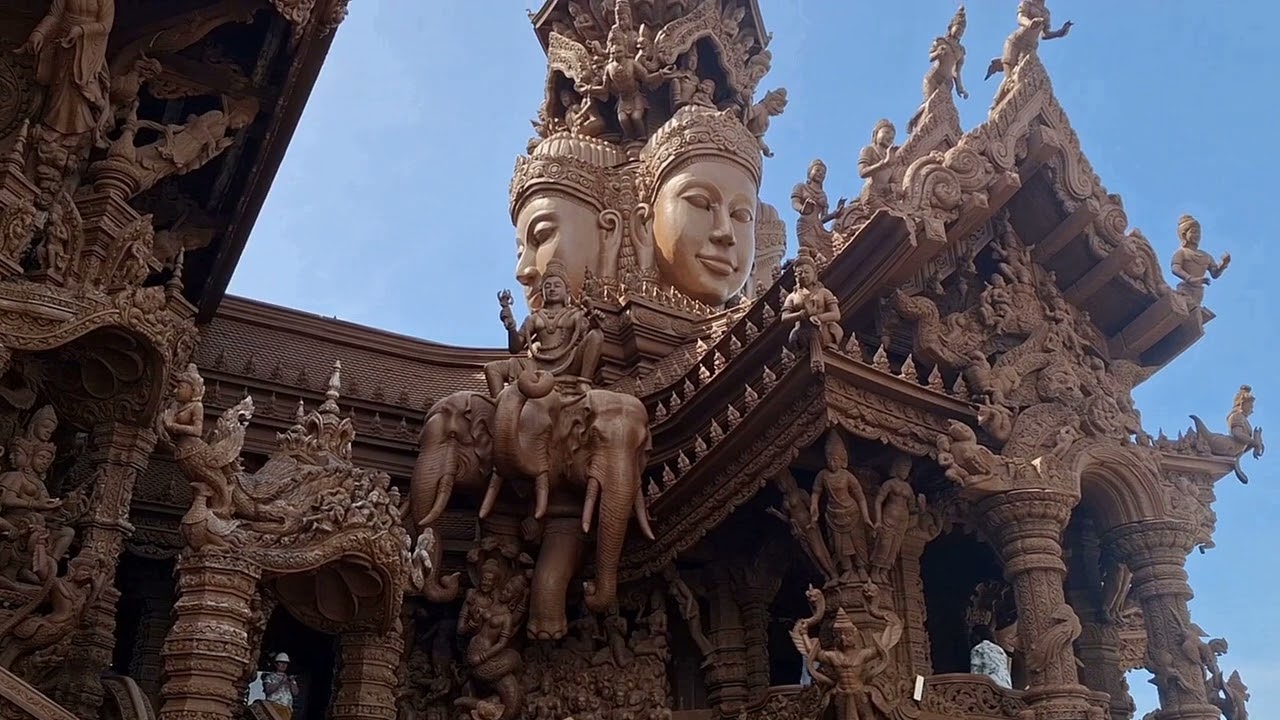 Thailand, The Sanctuary of Truth. 