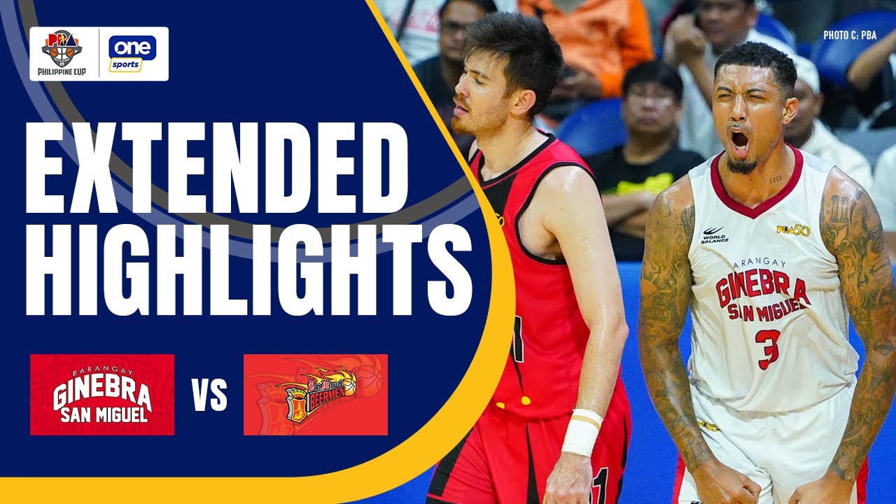 BRGY. GINEBRA vs. SAN MIGUEL | EXTENDED HIGHLIGHTS | SEMIFINALS G3 | PBA SEASON 49 PHILIPPINE CUP
