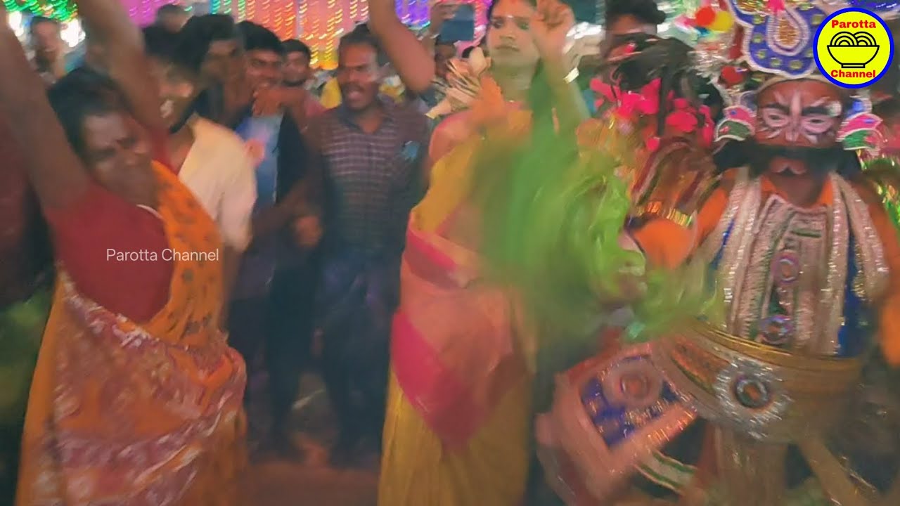 ஆவேசமாய் ஆடும் காளி அம்மன் ஆட்டம் | Festival dance | Parotta Channel. 