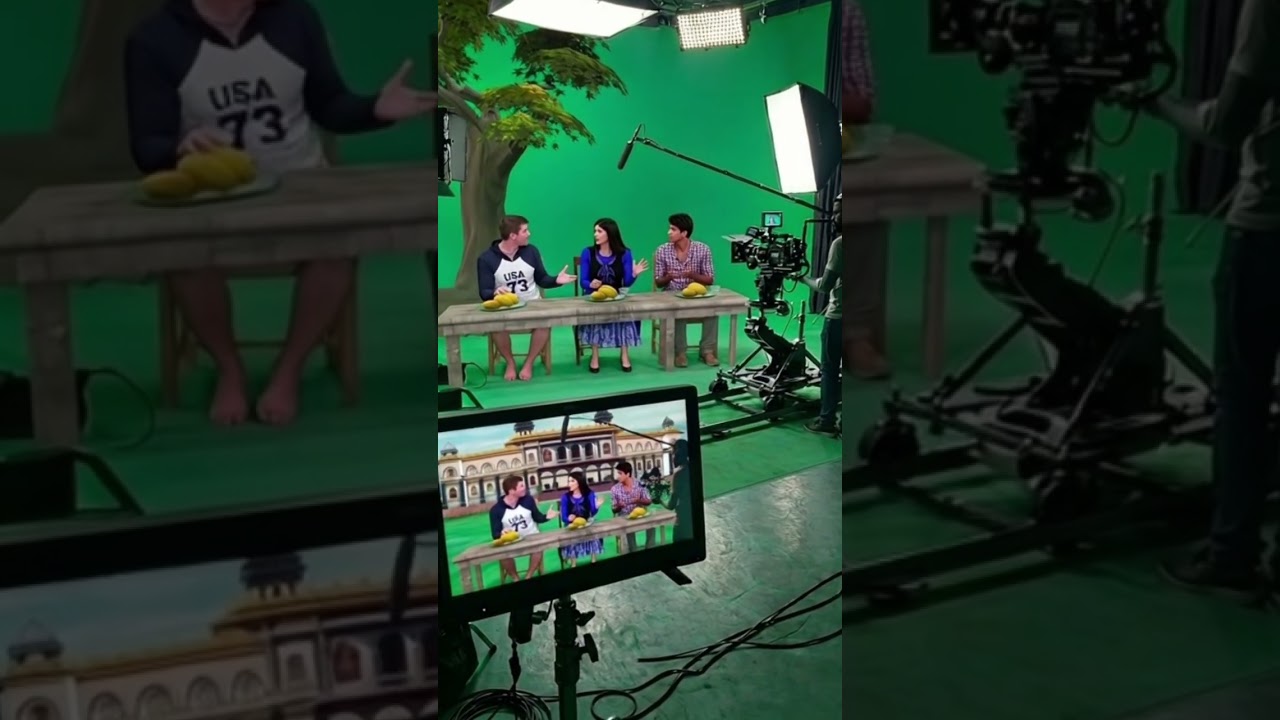 Green Screen Ka Jadoo 😱 |Real Shootvs Final Animation | VFX BTS 