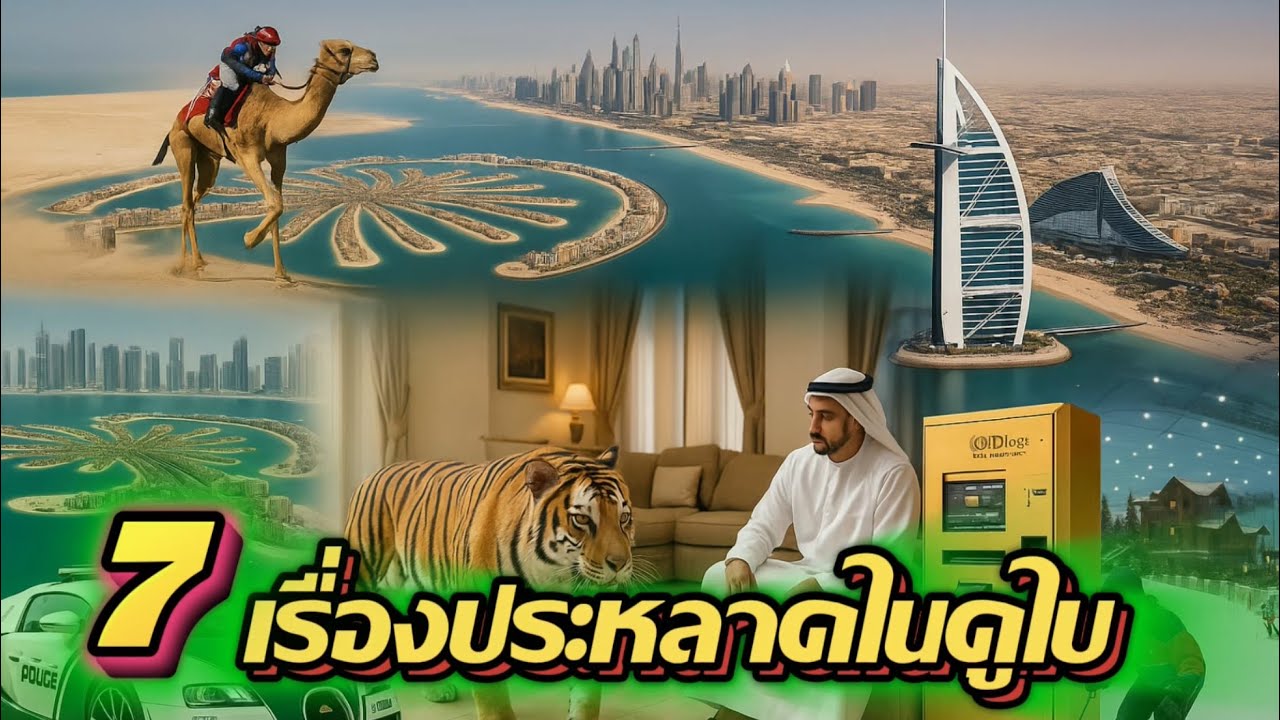 7 เรื่องประหลาดในดูไบ | Miruku Style