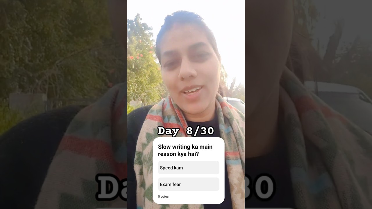 Slow writers exam me marks kese badhaaiye  