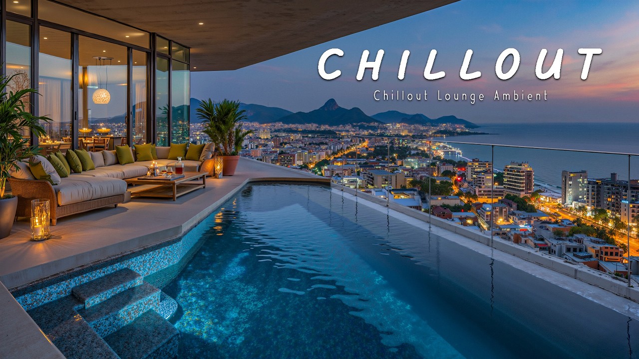 Urban Evening Chill 🌅✨ Rooftop Lounge Music Vibes for Calm Your Mind and Relaxing Night