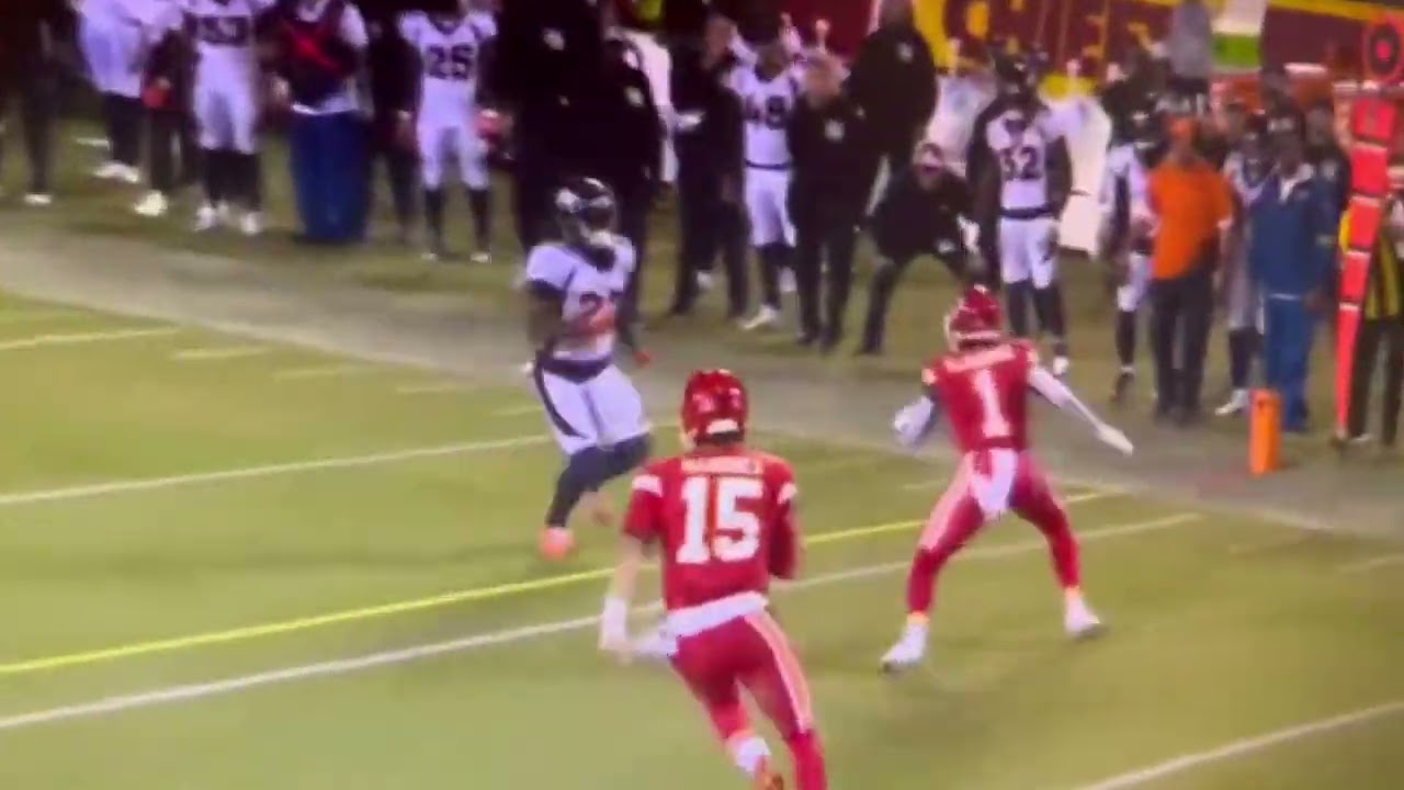 😂😂 Rigged NFL Broncos Miss Tackle On Patrick Mahomes Denver Broncos Vs Kansas Chiefs Highlights