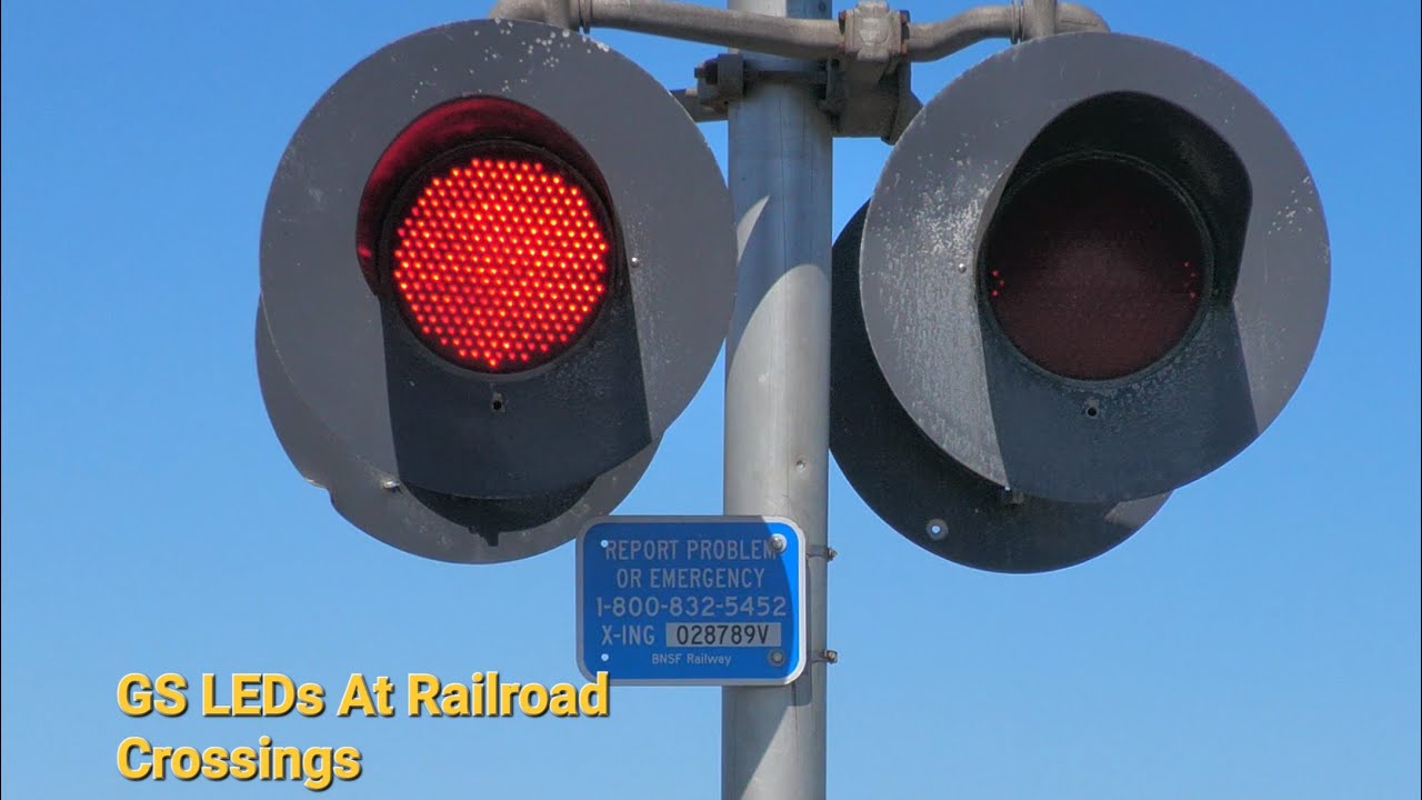 Railroad Crossings With General Signals LEDs Lights Part 2
