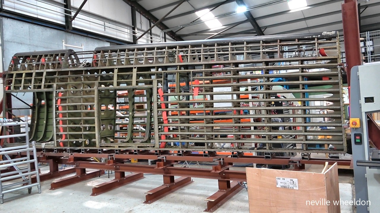 Video 333 Restoration of Lancaster NX611 Year 9.