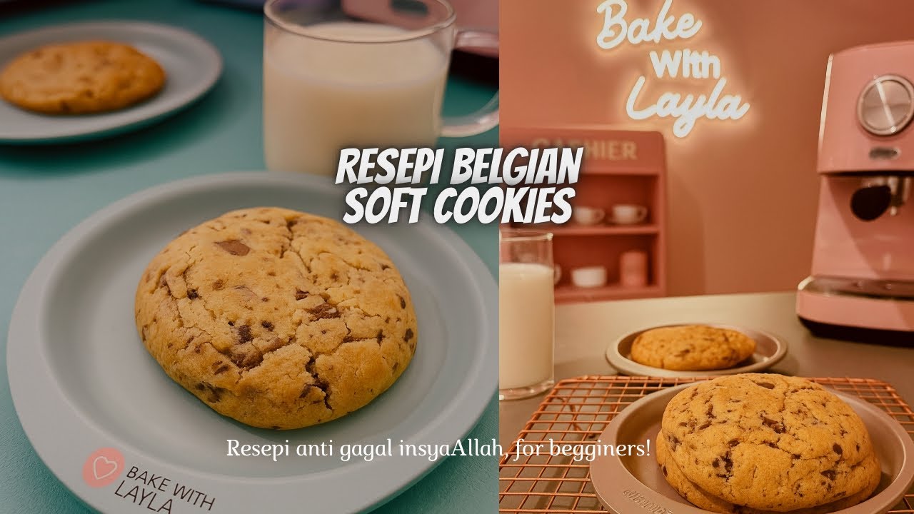 Resepi Soft Cookies ( Ala-ala subway cookies )