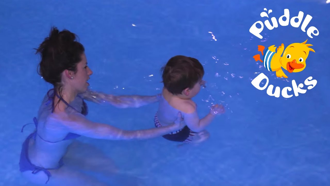 How To Teach Your Toddler To Turn In A Pool (aged 15 Months  - 2½ years) | Puddle Ducks