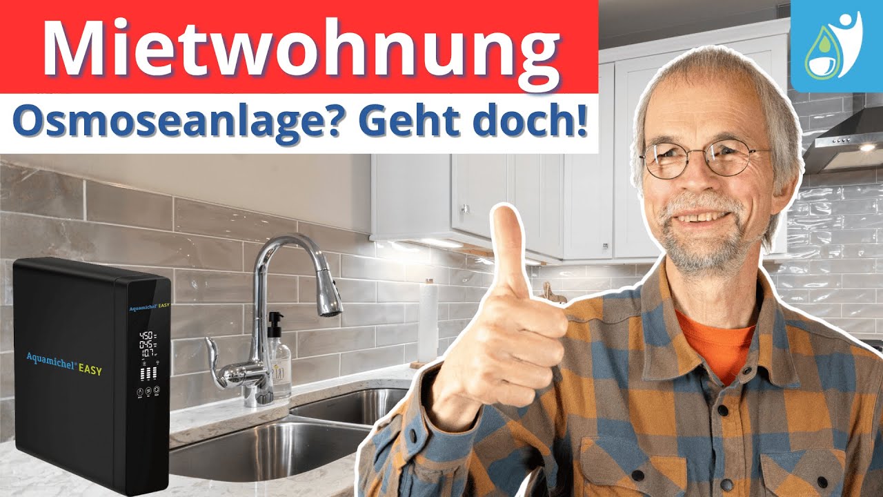 Osmoseanlage in Mietwohnung: Mit diesen 2 Tipps klappt der Einbau ohne Bohren