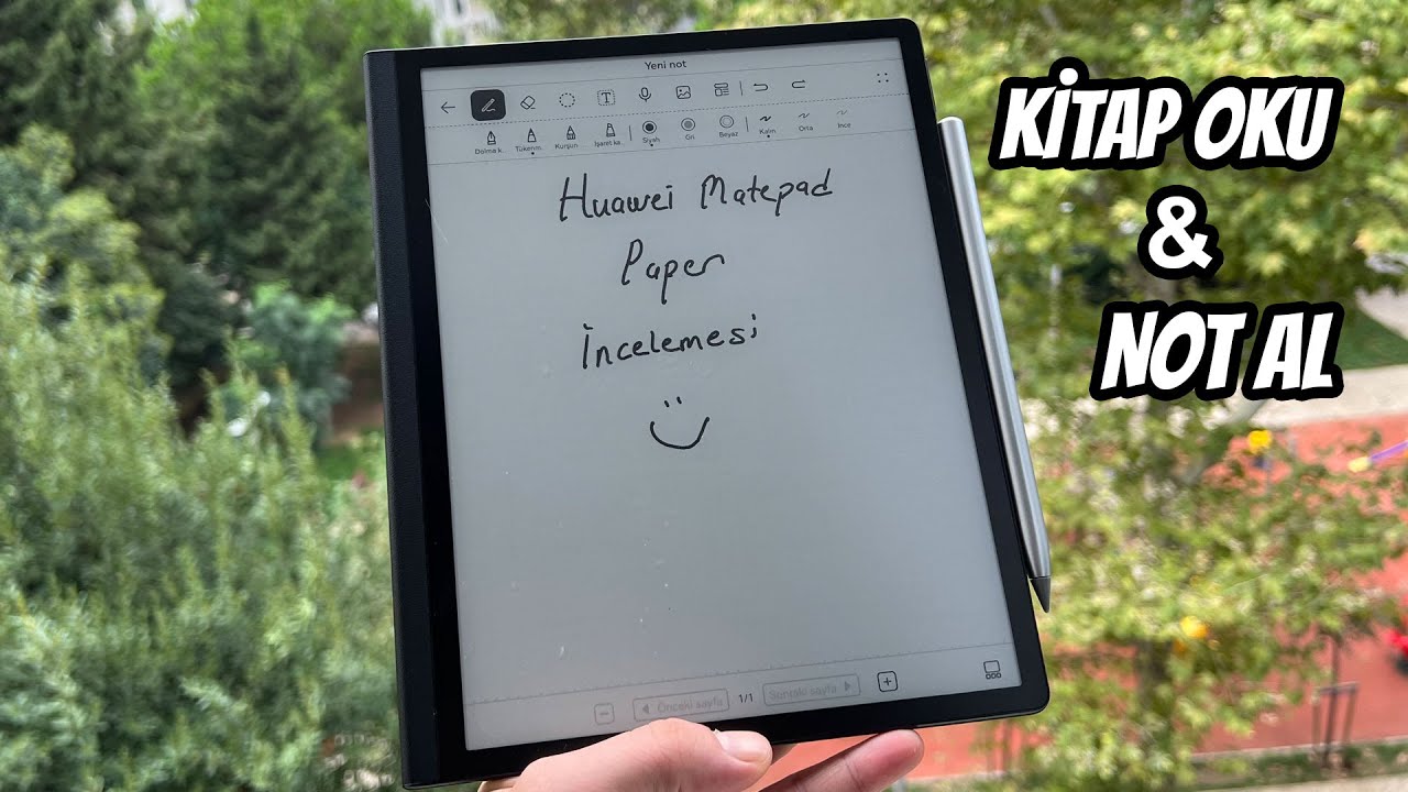 Huawei'nin kitap okuma ve not alma tableti! Huawei MatePad Paper neler sunuyor?