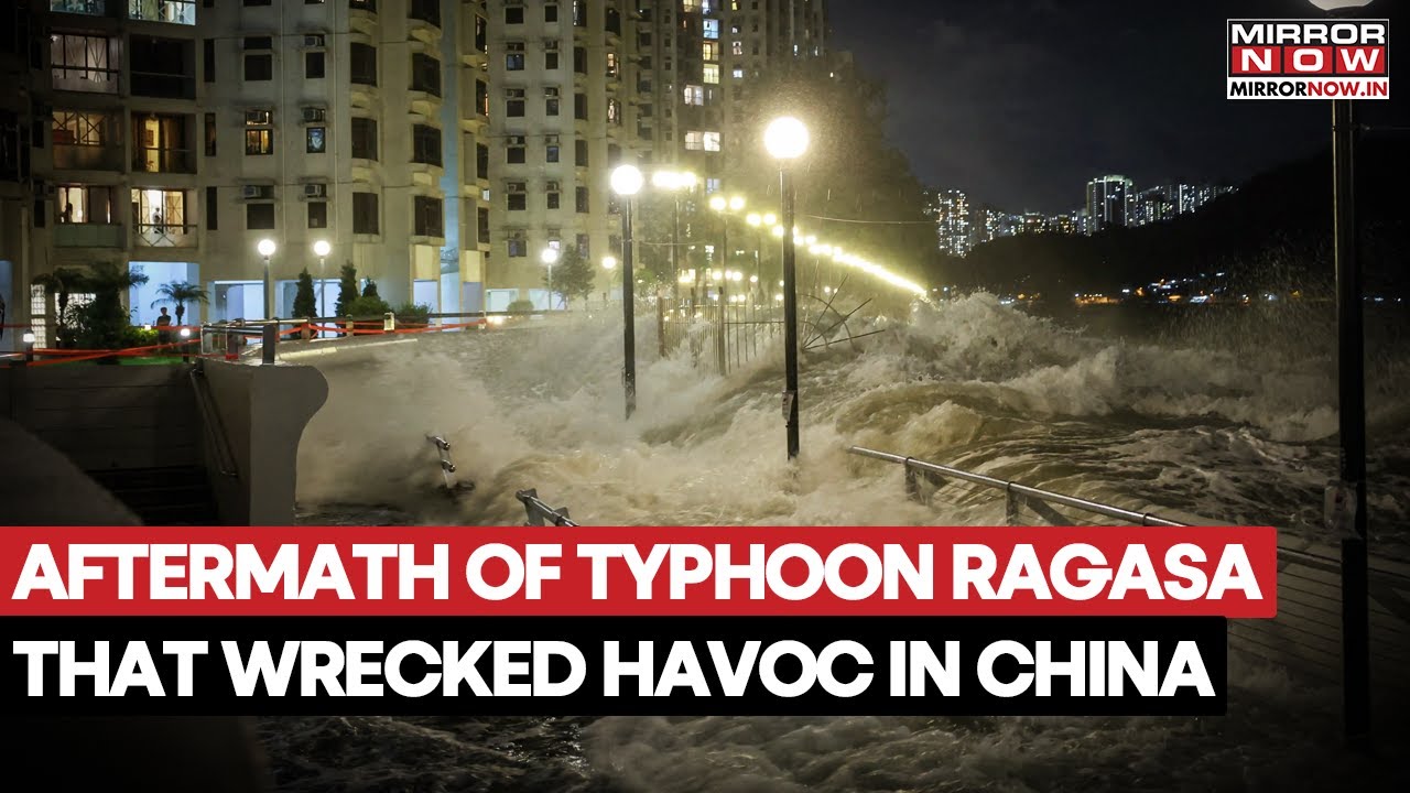 Typhoon Ragasa Creates Havoc In China After Making Landfall, Watch The Aftermath Of The Devastation
