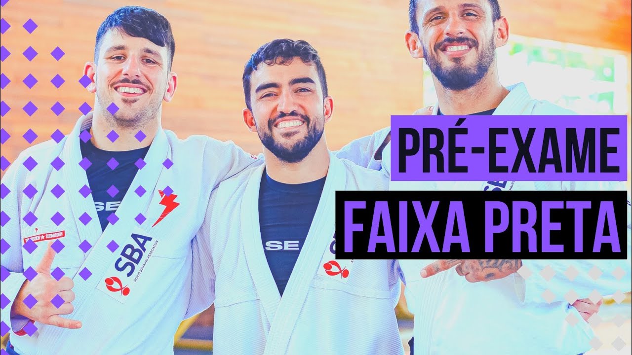 PRÉ-EXAME para a Faixa Preta
