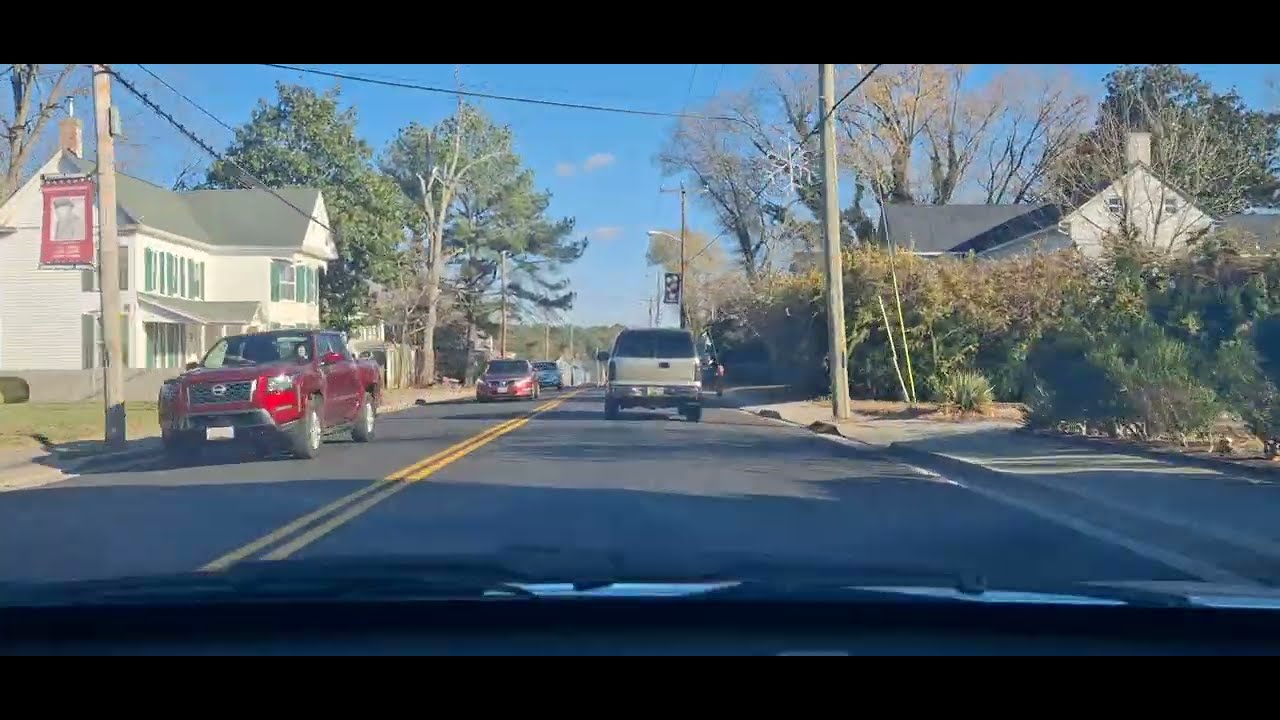 Rural Caroline County MD and Federalsburg Maryland USA 🇺🇸 #december2024 #travel