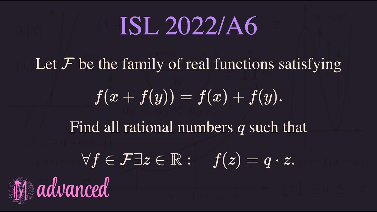 This problem was almost on the International Math Olympiad