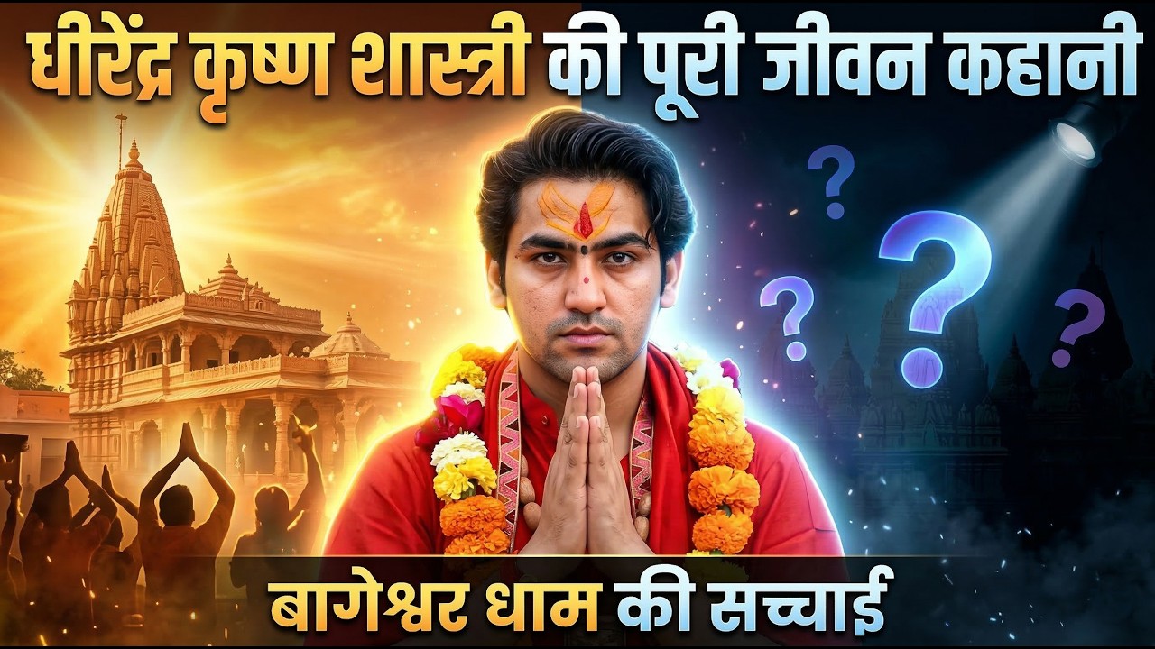 Dhirendra Krishna Shastri Full Life Story | Bageshwar Dham की सच्चाई | Miracle Ya Reality?