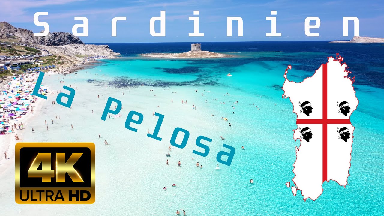 Sardegna | Sardinia | Sardinien | Italy | La Pelosa Beach | 4K | DJI Mavic Pro 2 (uncut)