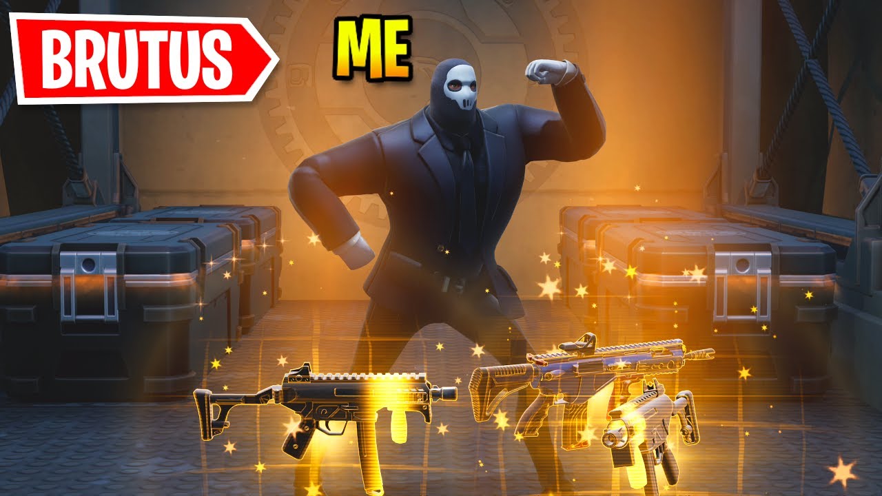 I Took Over Covert Cavern Vault As BOSS Brutus In Fortnite