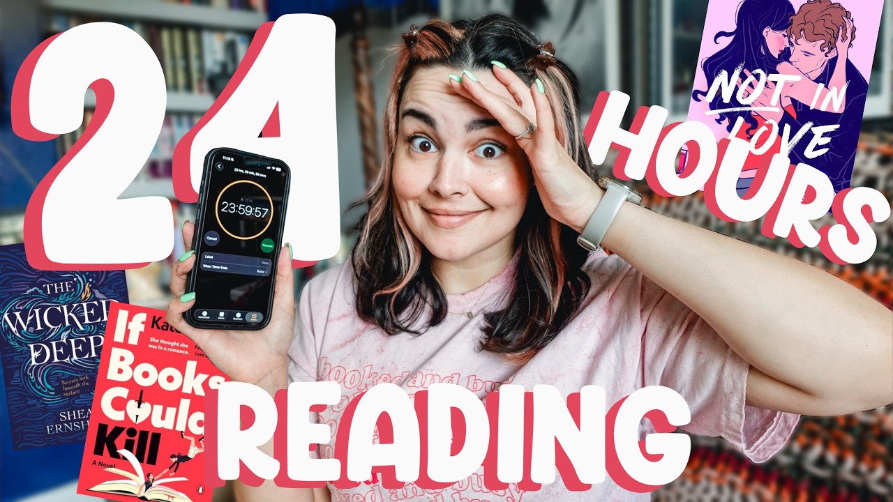 24 HOUR READATHON ⏰ Reading As Much of My TBR As Possible in 24 Hours 😴 2026