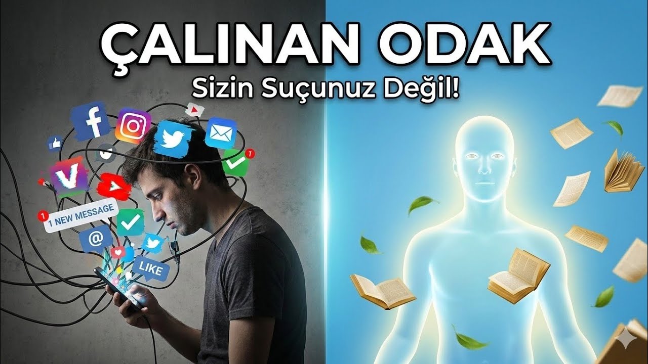 DİKKATİNİZİ KİM ÇALDI? | Neden Artık Odaklanamıyoruz? (Çalınan Odak)