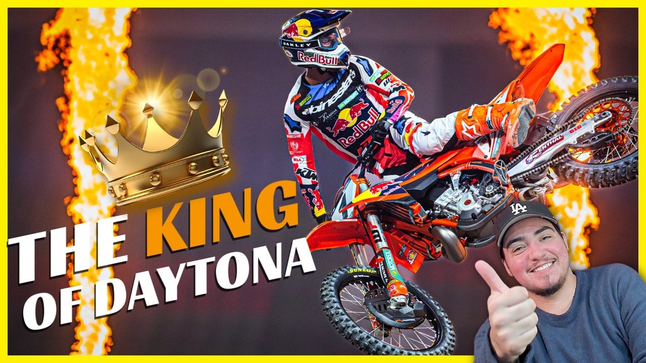 Eli Tomac is Unstoppable at Daytona - Supercross Daytona 2026 Race Recap