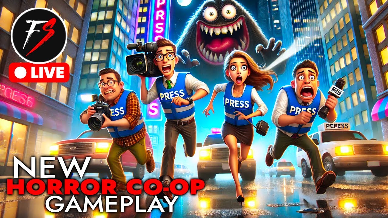 Hilarious NEW Horror Co-op Gameplay 🔴 FloppySword LIVE