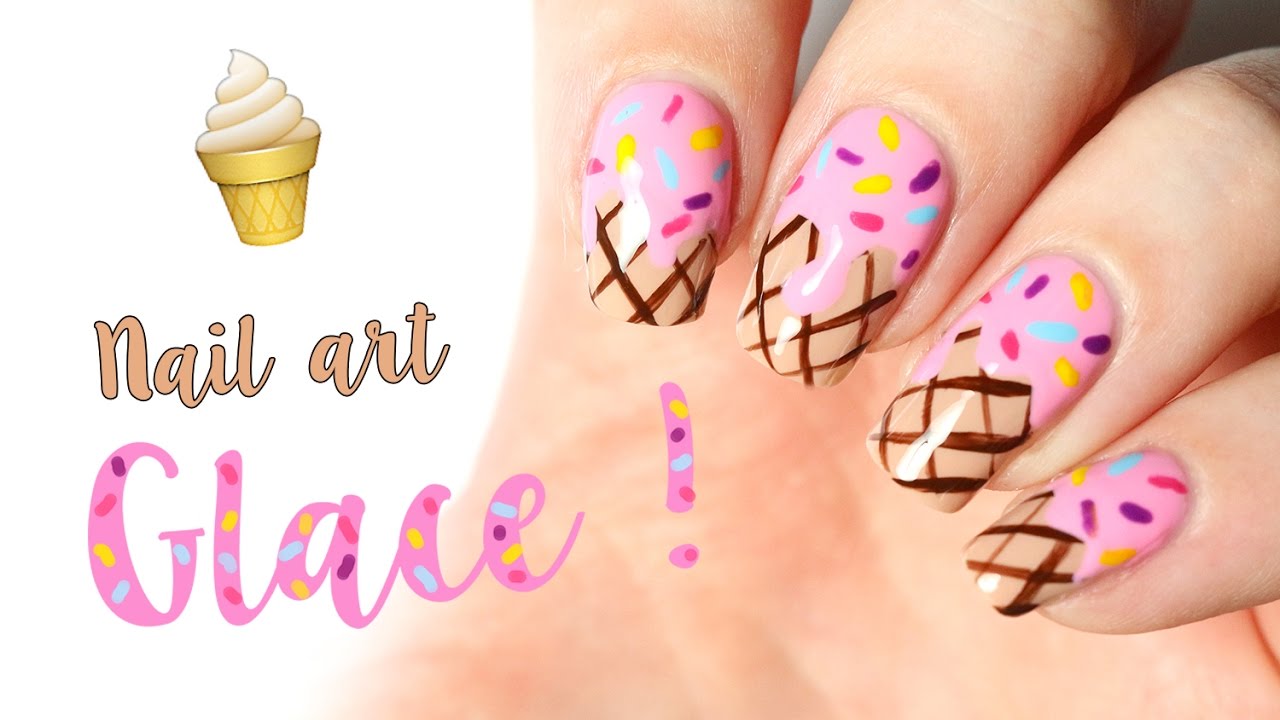 🍦 Nail art facile : envie de sucré !