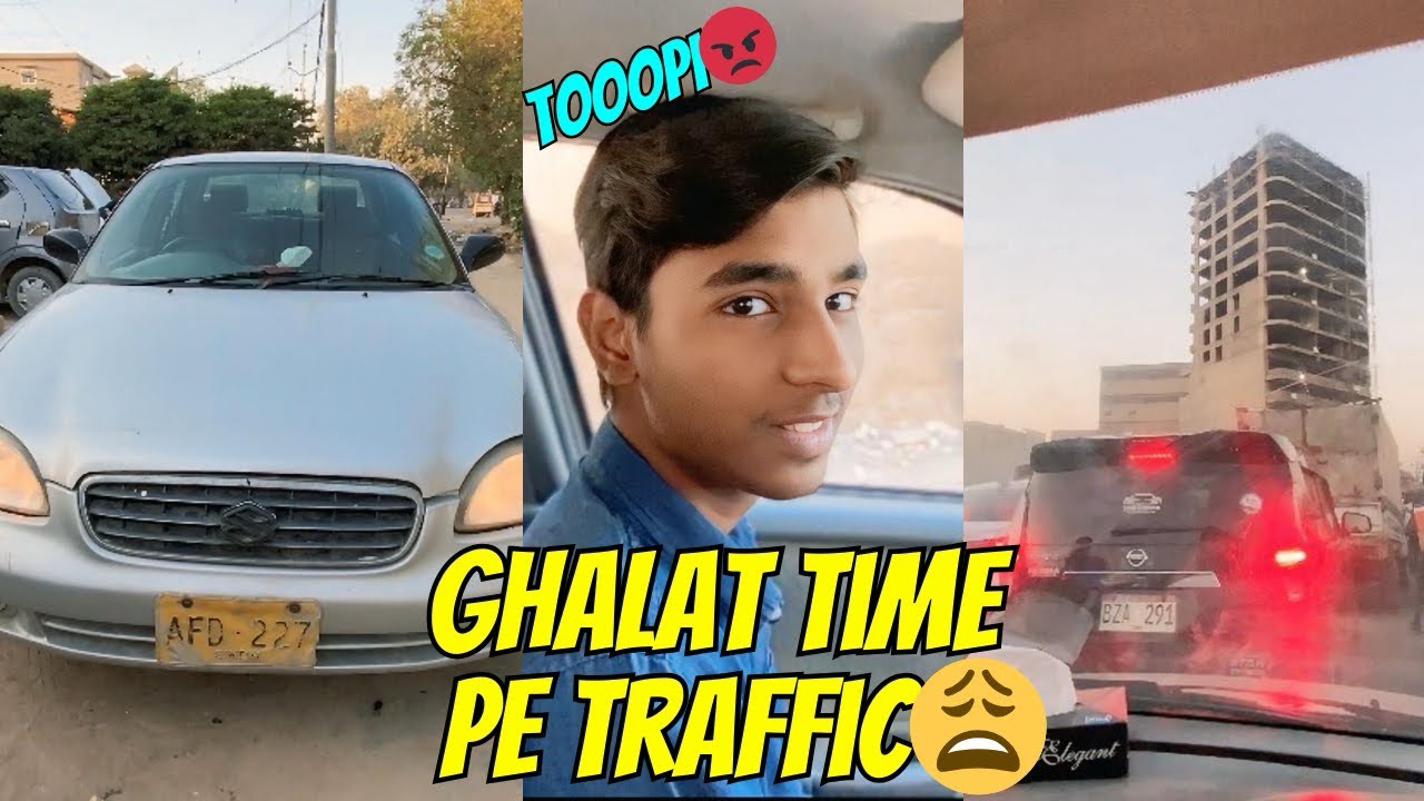 Aftari Time Traffic Mai Phas Gaya 😭 | Road Pe Roza Khul Gaya 😂
