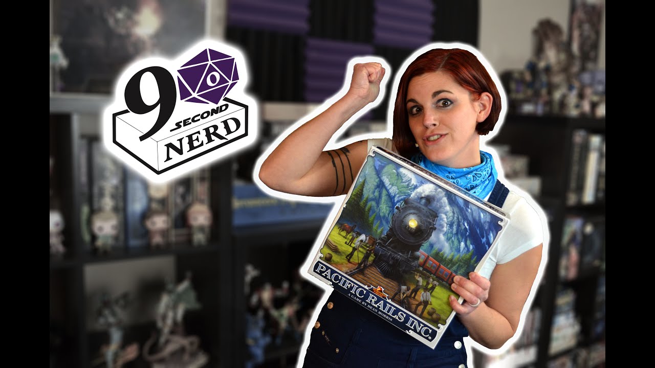 90 Second Nerd Board Game Review: Pacific Rails Inc