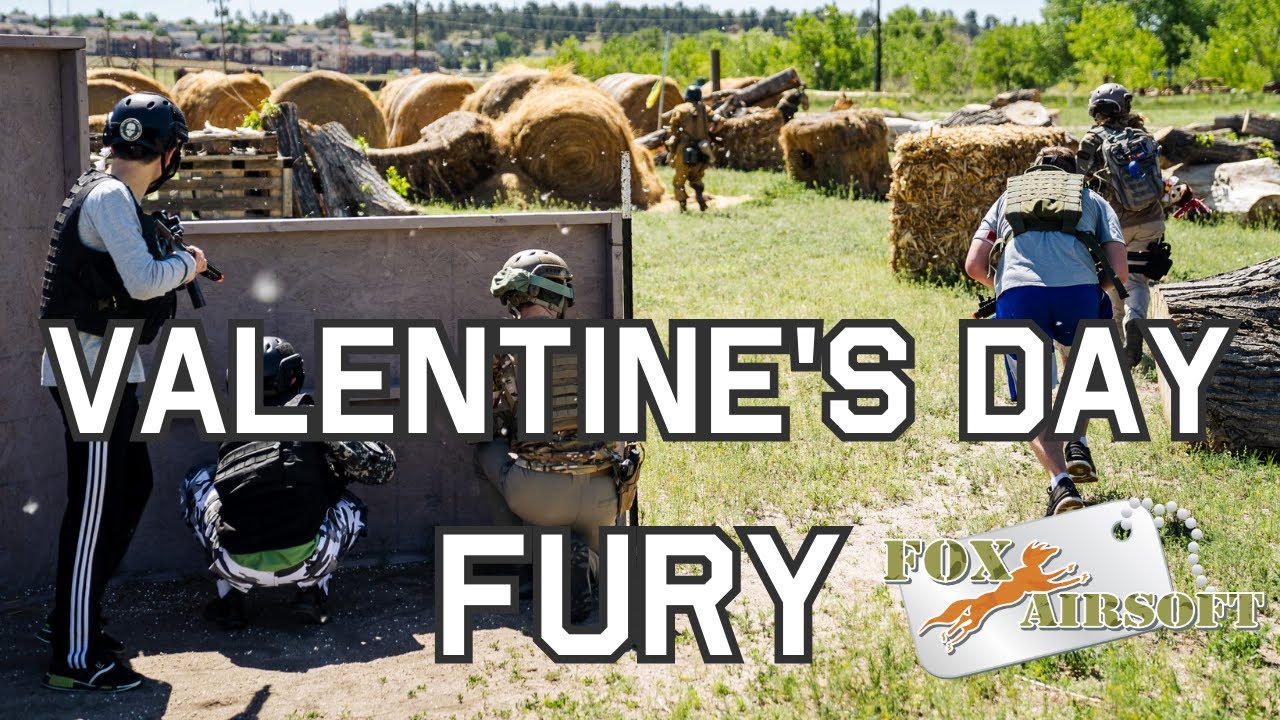 150+ PLAYER AIRSOFT GAME! | Valentine's Fury | Fox Airsoft