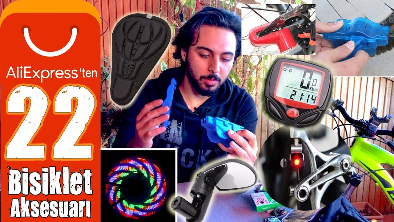 Aliexpress Toplu Paket Açılımı | Bisiklet Aksesuarları