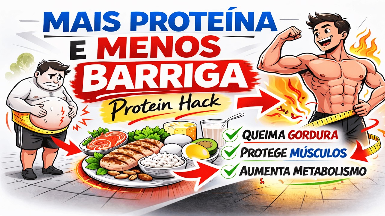 Aumentei a Proteína: O Impacto Real na Gordura Visceral da Barriga