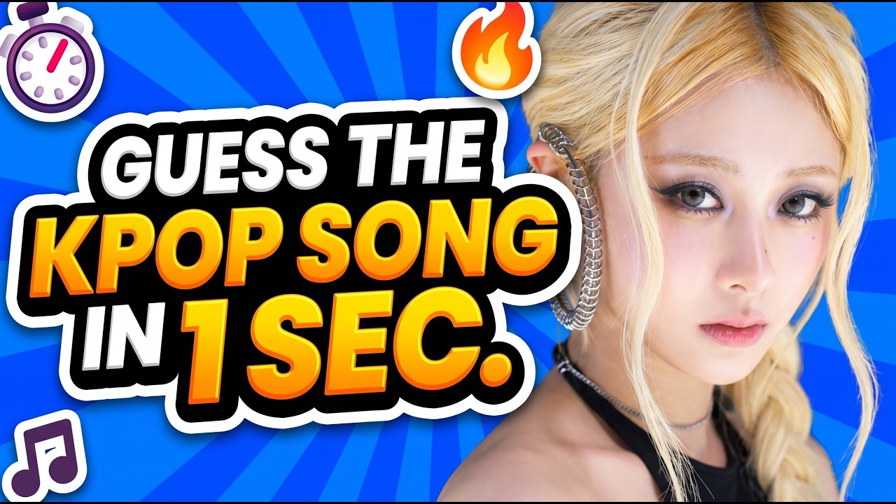 GUESS THE KPOP SONG IN 1 SECOND ⚡️ Guess The Song | KPOP QUIZ 2026