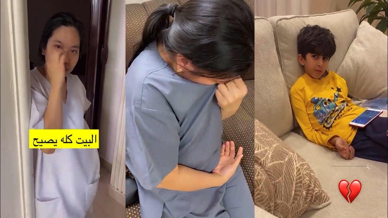 سنابات هيا وهيفاء | البيت كله يصيح بسفر جيلانين 😭💔