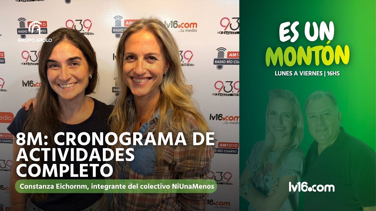 EsUnMonton , con Paula Stecco - 8M NiUnaMenos 06-03-26