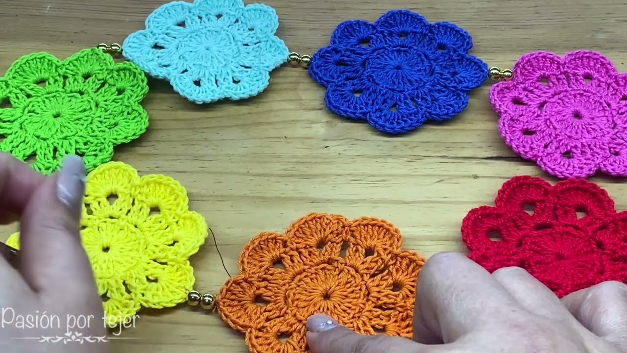 Chakras tejidos a crochet