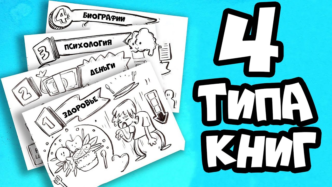 4 Типа Книг, Обязательных к Прочтению (Какие Книги Стоит Читать)