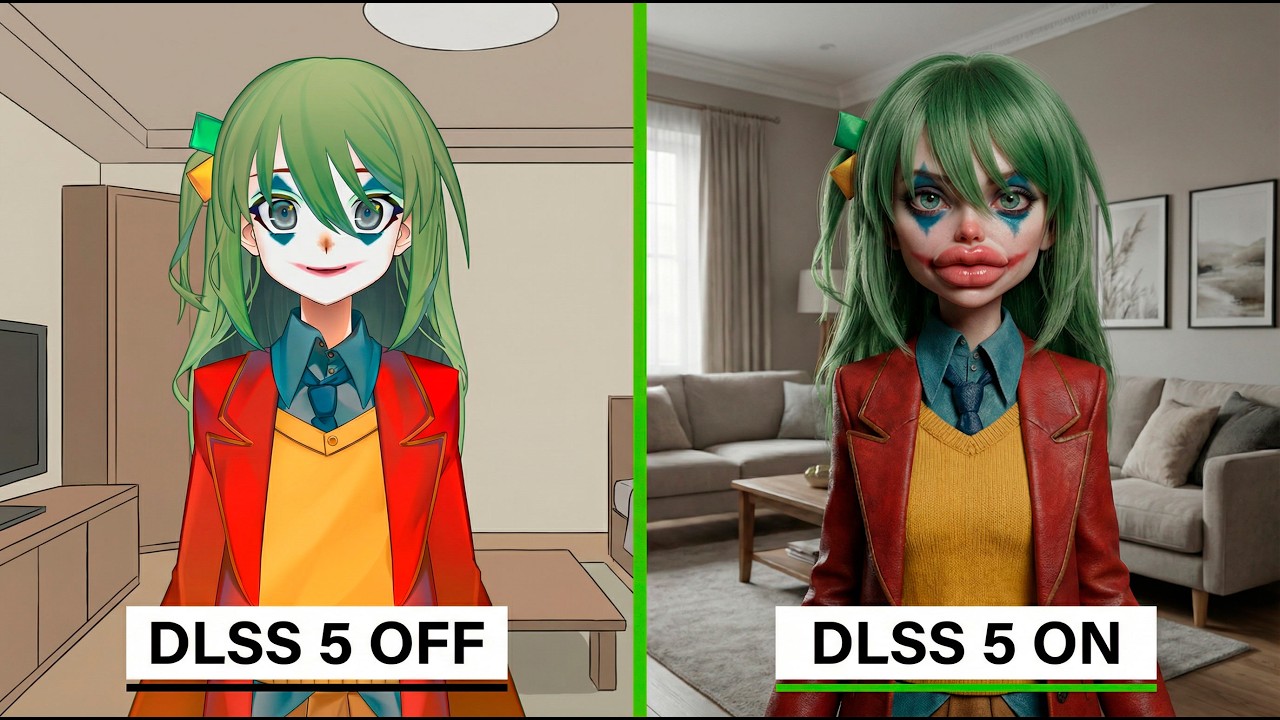 Смешная ТРЯСКА вокруг DLSS 5