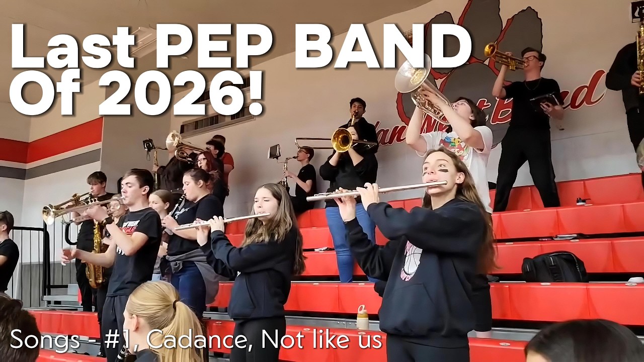 Van Wert High School Pep Band – Final Game of the Season | 2026