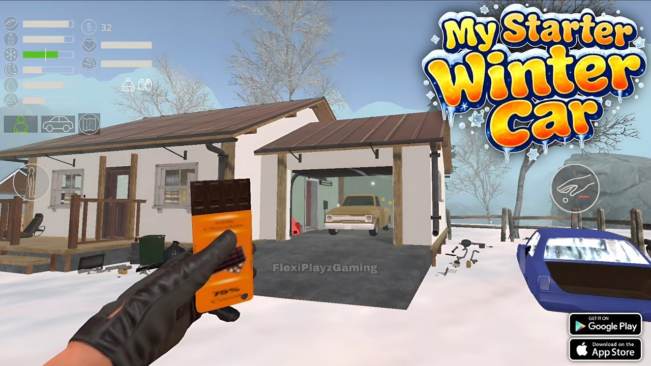 My Starter Winter Car: Mechanic (First Release) Mobile Gameplay 